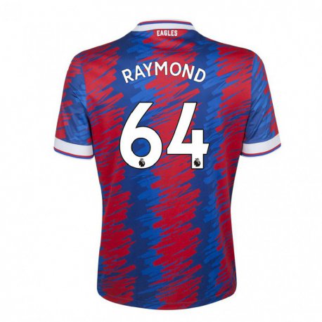 Kandiny Herren Jadan Raymond #64 Rot Blau Heimtrikot Trikot 2022/23 T-shirt