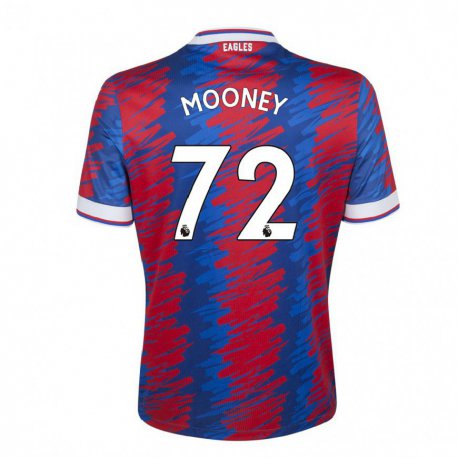 Kandiny Herren Fionn Mooney #72 Rot Blau Heimtrikot Trikot 2022/23 T-shirt