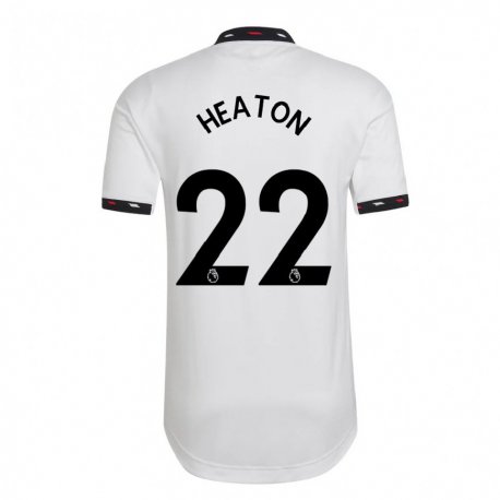 Kandiny Herren Tom Heaton #22 Weiß Auswärtstrikot Trikot 2022/23 T-shirt