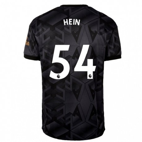 Kandiny Herren Karl Hein #54 Schwarz Grau Auswärtstrikot Trikot 2022/23 T-shirt