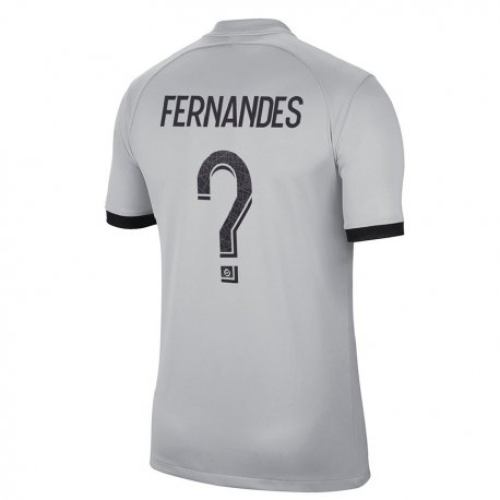 Kandiny Herren Rafael Fernandes #0 Grau Auswärtstrikot Trikot 2022/23 T-Shirt