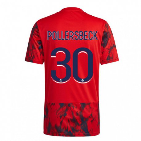 Kandiny Herren Julian Pollersbeck #30 Roter Raum Auswärtstrikot Trikot 2022/23 T-shirt