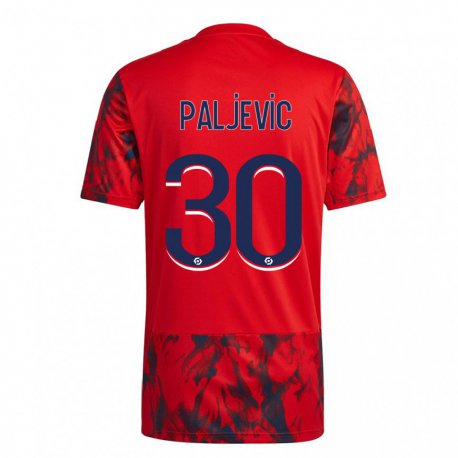 Kandiny Herren Alyssia Paljevic #30 Roter Raum Auswärtstrikot Trikot 2022/23 T-Shirt