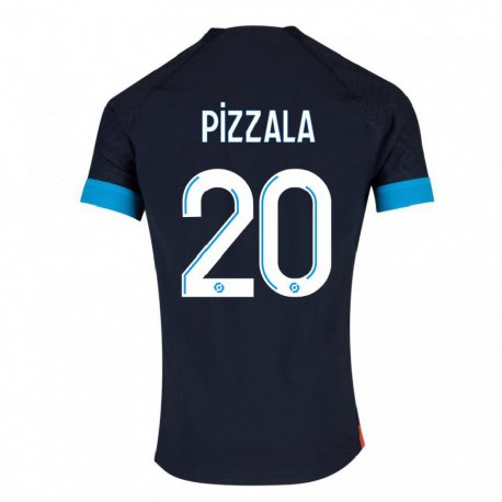 Kandiny Herren Caroline Pizzala #20 Schwarz Olympia Auswärtstrikot Trikot 2022/23 T-Shirt