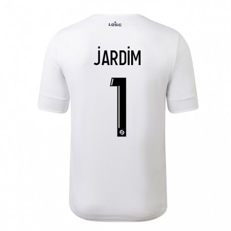 Kandiny Herren Leo Jardim #1 Weiß Purpur Auswärtstrikot Trikot 2022/23 T-Shirt