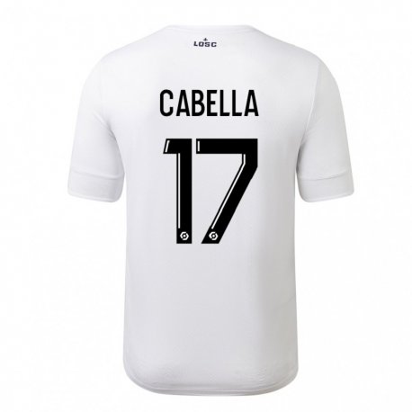 Kandiny Herren Remy Cabella #17 Weiß Purpur Auswärtstrikot Trikot 2022/23 T-Shirt