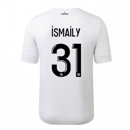 Kandiny Herren Ismaily #31 Weiß Purpur Auswärtstrikot Trikot 2022/23 T-Shirt