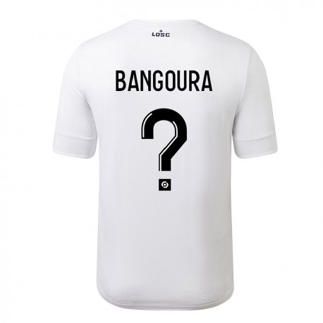 Kandiny Herren Abdoulaye Zakha Bangoura #0 Weiß Purpur Auswärtstrikot Trikot 2022/23 T-Shirt