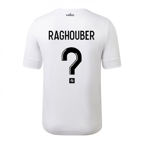 Kandiny Herren Ugo Raghouber #0 Weiß Purpur Auswärtstrikot Trikot 2022/23 T-Shirt