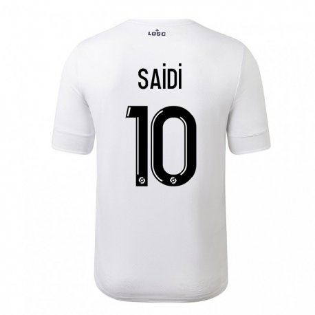 Kandiny Herren Rachel Saidi #10 Weiß Purpur Auswärtstrikot Trikot 2022/23 T-Shirt