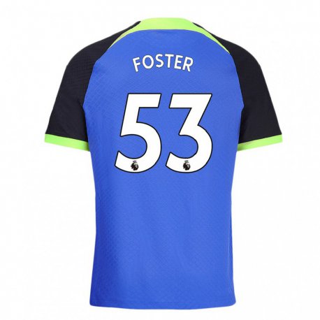 Kandiny Herren Brooklyn Lyons Foster #53 Blau Grün Auswärtstrikot Trikot 2022/23 T-shirt