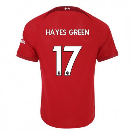 Kandiny Damen Charlie Hayes-Green #17 Dunkelrot Heimtrikot Trikot 2022/23 T-Shirt