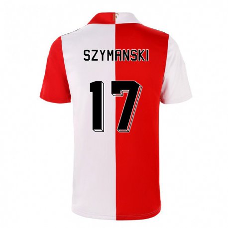 Kandiny Damen Sebastian Szymanski #17 Chili Weiß Heimtrikot Trikot 2022/23 T-Shirt