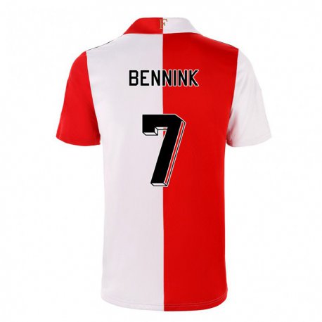 Kandiny Damen Maxime Bennink #7 Chili Weiß Heimtrikot Trikot 2022/23 T-shirt