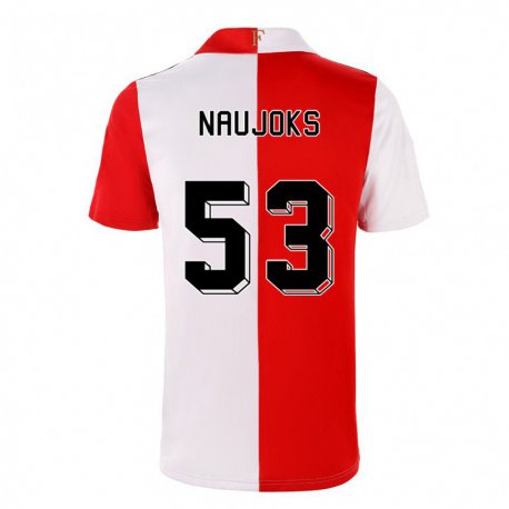 Kandiny Damen Noah Naujoks #53 Chili Weiß Heimtrikot Trikot 2022/23 T-shirt
