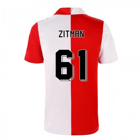 Kandiny Damen Sven Zitman #61 Chili Weiß Heimtrikot Trikot 2022/23 T-shirt