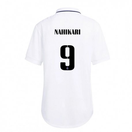 Kandiny Damen Nahikari Garcia #9 Weiß Lila Heimtrikot Trikot 2022/23 T-shirt
