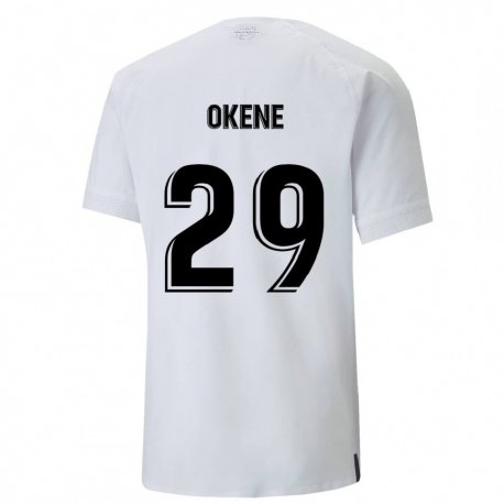 Kandiny Damen Andrea Okene #29 Cremiges Weiß Heimtrikot Trikot 2022/23 T-Shirt