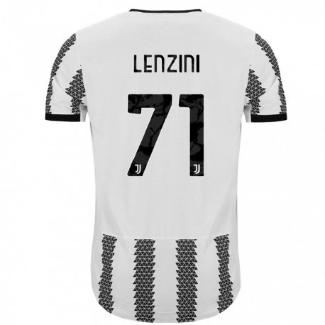 Kandiny Damen Martina Lenzini #71 Weiß Schwarz Heimtrikot Trikot 2022/23 T-shirt