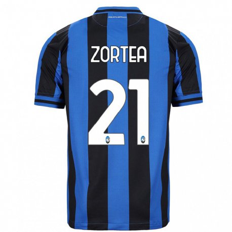 Kandiny Damen Nadir Zortea #21 Blau Schwarz Heimtrikot Trikot 2022/23 T-shirt