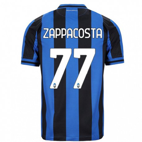 Kandiny Damen Davide Zappacosta #77 Blau Schwarz Heimtrikot Trikot 2022/23 T-Shirt