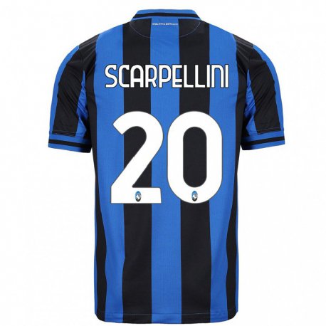 Kandiny Damen Andrea Scarpellini #20 Blau Schwarz Heimtrikot Trikot 2022/23 T-shirt