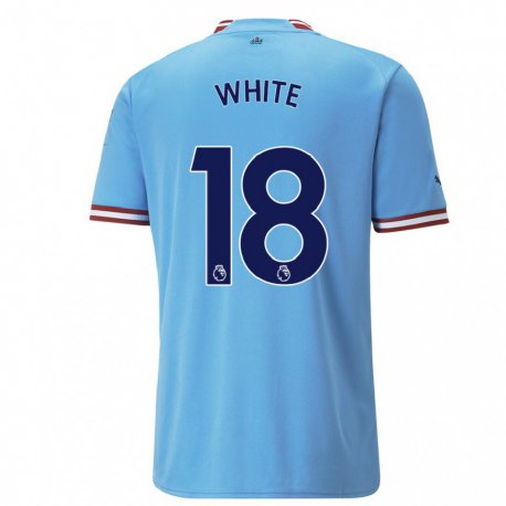 Kandiny Damen Ellen White #18 Blau Rot Heimtrikot Trikot 2022/23 T-shirt