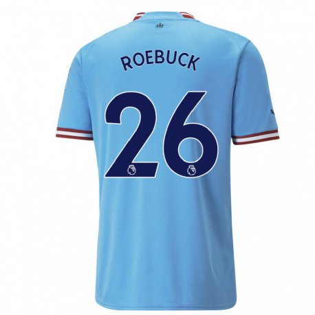 Kandiny Damen Ellie Roebuck #26 Blau Rot Heimtrikot Trikot 2022/23 T-shirt