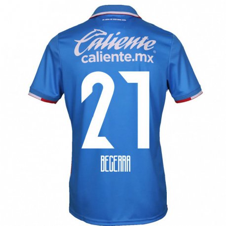 Kandiny Damen Ana Becerra #27 Azurblau Heimtrikot Trikot 2022/23 T-shirt