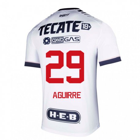 Kandiny Damen Rodrigo Aguirre #29 Weißer Raum Heimtrikot Trikot 2022/23 T-Shirt
