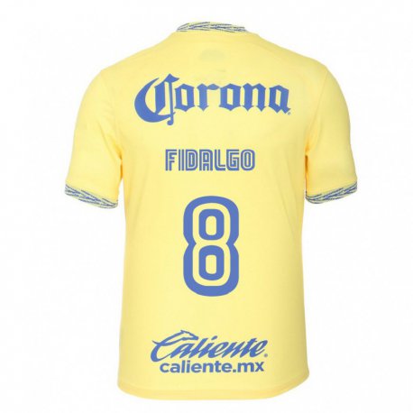 Kandiny Damen Alvaro Fidalgo #8 Zitronengelb Heimtrikot Trikot 2022/23 T-Shirt