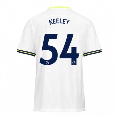 Kandiny Damen Josh Keeley #54 Weiß Grün Heimtrikot Trikot 2022/23 T-shirt