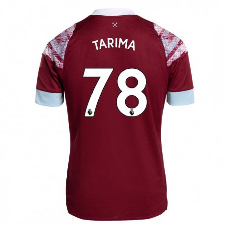 Kandiny Damen Sean Tarima #78 Rotwein Heimtrikot Trikot 2022/23 T-shirt