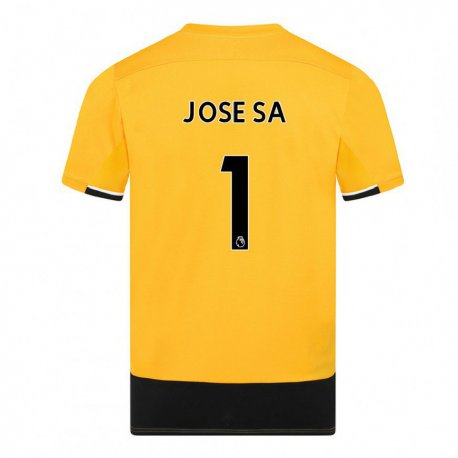 Kandiny Damen Jose Sa #1 Gelb Schwarz Heimtrikot Trikot 2022/23 T-shirt