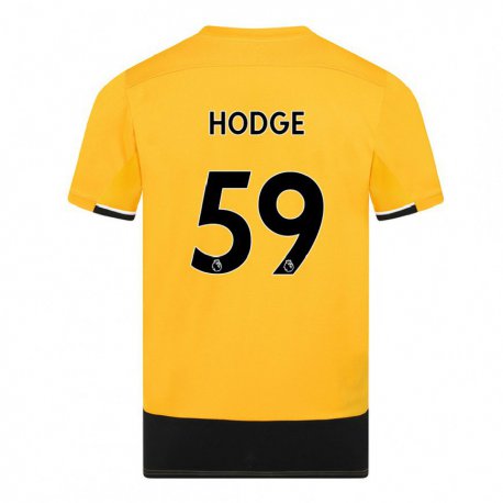 Kandiny Damen Joe Hodge #59 Gelb Schwarz Heimtrikot Trikot 2022/23 T-Shirt