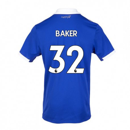Kandiny Damen Ava Baker #32 Blau Weiss Heimtrikot Trikot 2022/23 T-Shirt