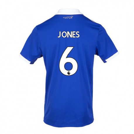 Kandiny Damen Carrie Jones #6 Blau Weiss Heimtrikot Trikot 2022/23 T-Shirt