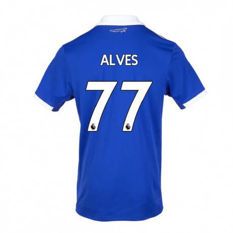 Kandiny Damen Will Alves #77 Blau Weiss Heimtrikot Trikot 2022/23 T-shirt