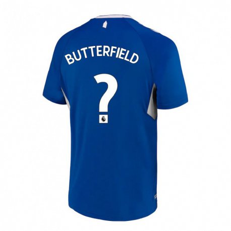 Kandiny Damen Luke Butterfield #0 Dunkelblau Weiß Heimtrikot Trikot 2022/23 T-shirt