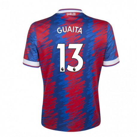 Kandiny Damen Vicente Guaita #13 Rot Blau Heimtrikot Trikot 2022/23 T-Shirt