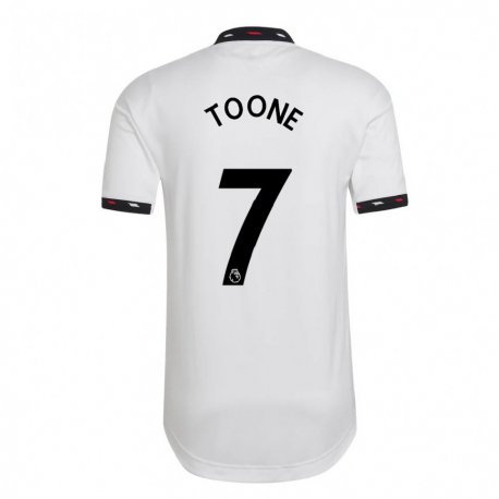 Kandiny Damen Ella Toone #7 Weiß Auswärtstrikot Trikot 2022/23 T-shirt