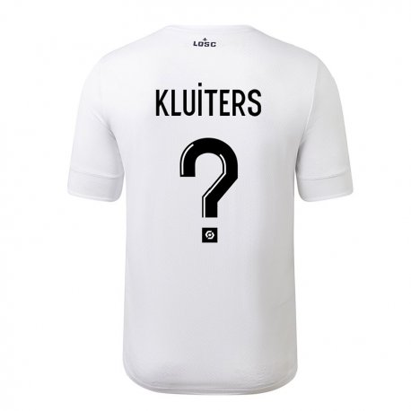 Kandiny Damen Luuk Kluiters #0 Weiß Purpur Auswärtstrikot Trikot 2022/23 T-Shirt