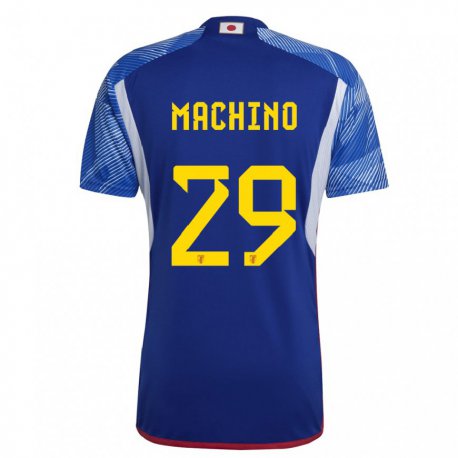 Kandiny Herren Japanische Shuto Machino #29 Königsblau Heimtrikot Trikot 22-24 T-shirt