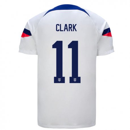 Kandiny Kinder Us-amerikanische Caden Clark #11 Weiß Heimtrikot Trikot 22-24 T-shirt