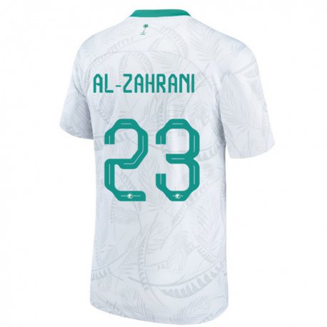 Kandiny Kinder Saudi-arabische Tahani Al Zahrani #23 Weiß Heimtrikot Trikot 22-24 T-shirt