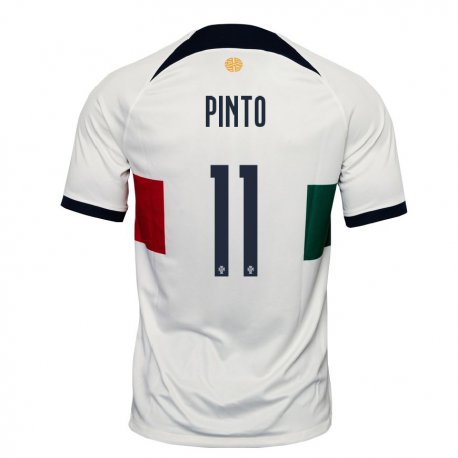 Kandiny Kinder Portugiesische Tatiana Pinto #11 Weiß Auswärtstrikot Trikot 22-24 T-shirt