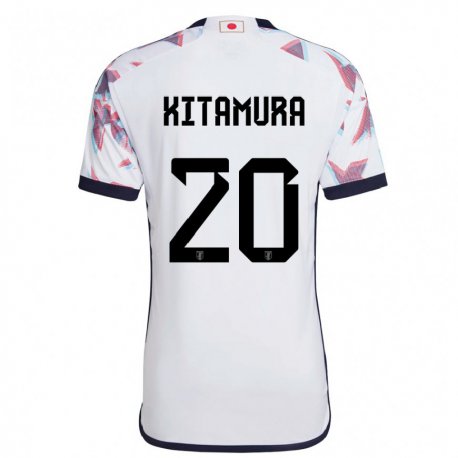 Kandiny Kinder Japanische Nanami Kitamura #20 Weiß Auswärtstrikot Trikot 22-24 T-shirt