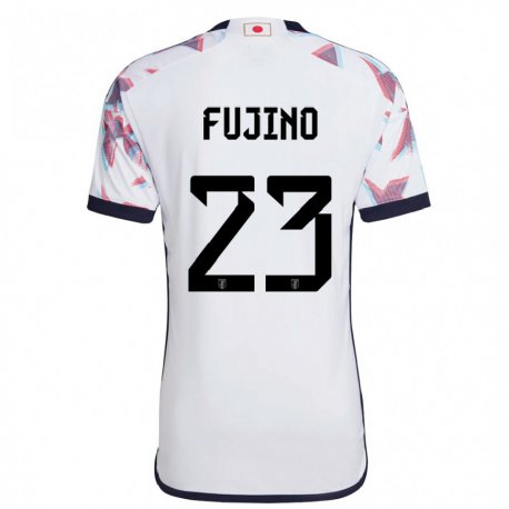 Kandiny Kinder Japanische Aoba Fujino #23 Weiß Auswärtstrikot Trikot 22-24 T-shirt