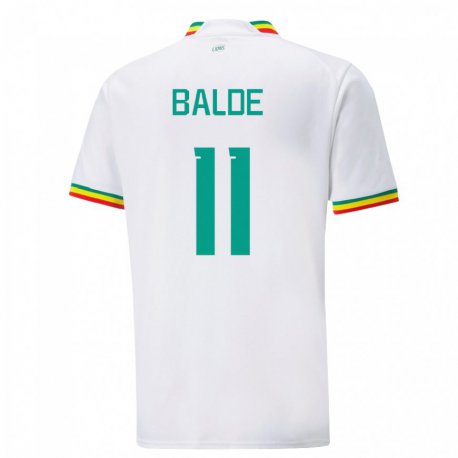 Kandiny Herren Senegalesische Haby Balde #11 Weiß Heimtrikot Trikot 22-24 T-shirt