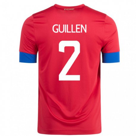 Kandiny Herren Costa-ricanische Gabriela Guillen #2 Rot Heimtrikot Trikot 22-24 T-shirt